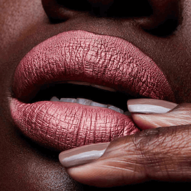 Retro Matte Liquid Lipcolour Metallic Labial líquido metálico toque metálico y acabado líquido