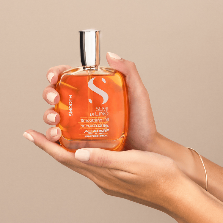 Semi Di Lino - Aceite capilar, cabello rebelde disciplinado y luminoso