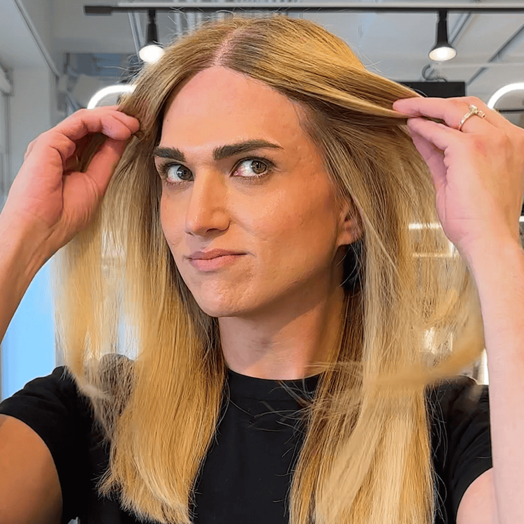 Straight Blow Dry - Crema alisadora, estiliza y protege contra el calor