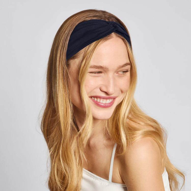 RECYCLED FABRIC Diademas turbantes elásticas de tela reciclada estiliza tu cabello