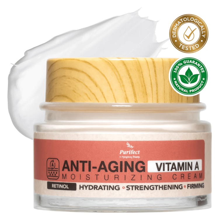 Facial Cream - Anti Aging Vitamin A Moisturizing Cream - Retinol Crema facial hidrata con vitamina a