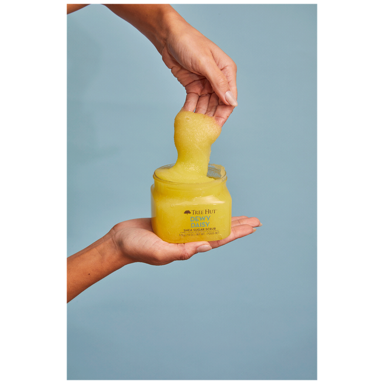 SheaSugarScrubDewyDaisy-Exfoliantecorporal,dejalapielsuaveytersa