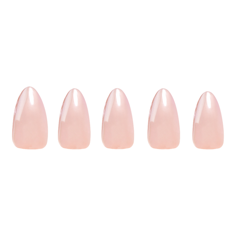 Los Angeles Press-On Nails Uñas postizas uñas postizas nude-rosado natural.