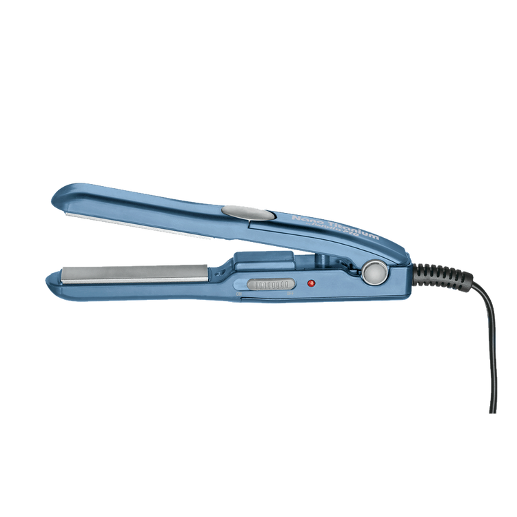 BaByliss PRO Nano Titanium - Alaciadora mini 1” azul