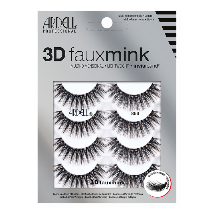 3D Faux Mink Pestañas look ideal de pestañas