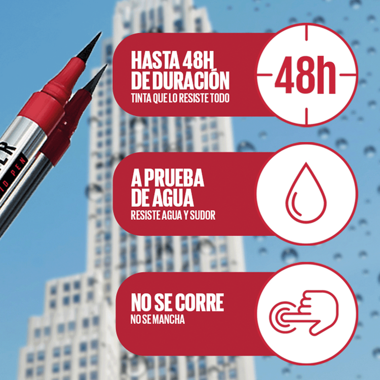 Tattoo 36H Liner Delineador ojos hasta 36 horas de duración