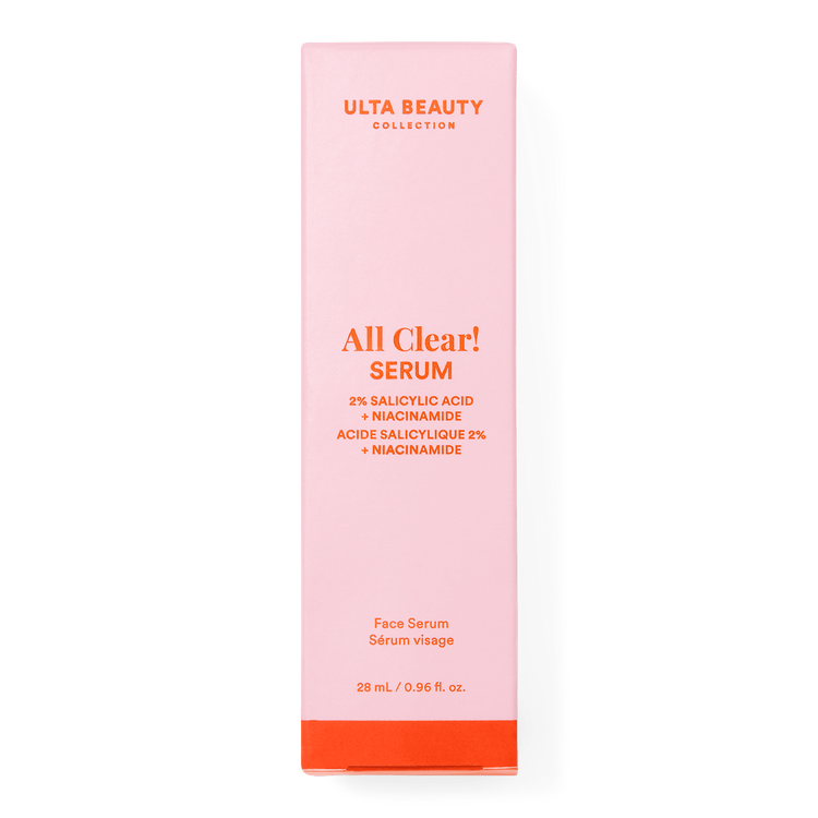 All Clear! Suero facial para una piel suave