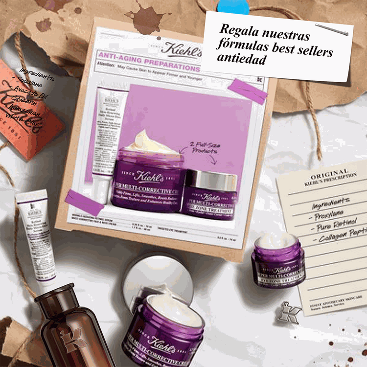 Anti-Aging Preparations - Set de regalo, Retinol Skin-Renewing Daily Micro-Dose Serum 10ml + Crema Super Multi-Corrective 50ml + Super Multi-Corrective para ojos: 14ml