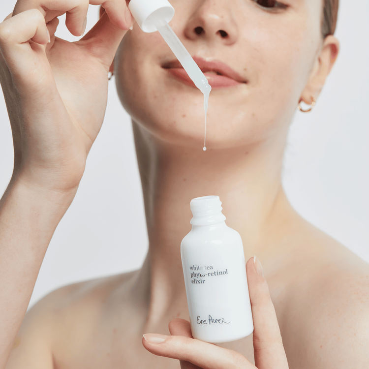 Elixir de té blanco con fito-retinol - Sérum antioxidante, antiinflamatorio y aumenta la elasticidad de la piel