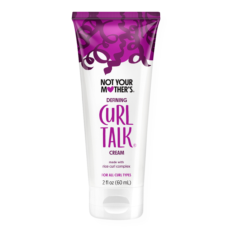 Curl Talk - Crema para rizos tamaño viaje, define e hidrata los rizos