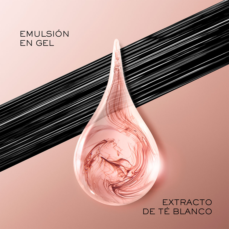 Lash Idôle Waterproof - Mascara voluminizadora efecto extensiones de pestañas