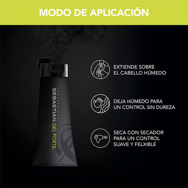 Gel Forte - Gel, con fijación brillante