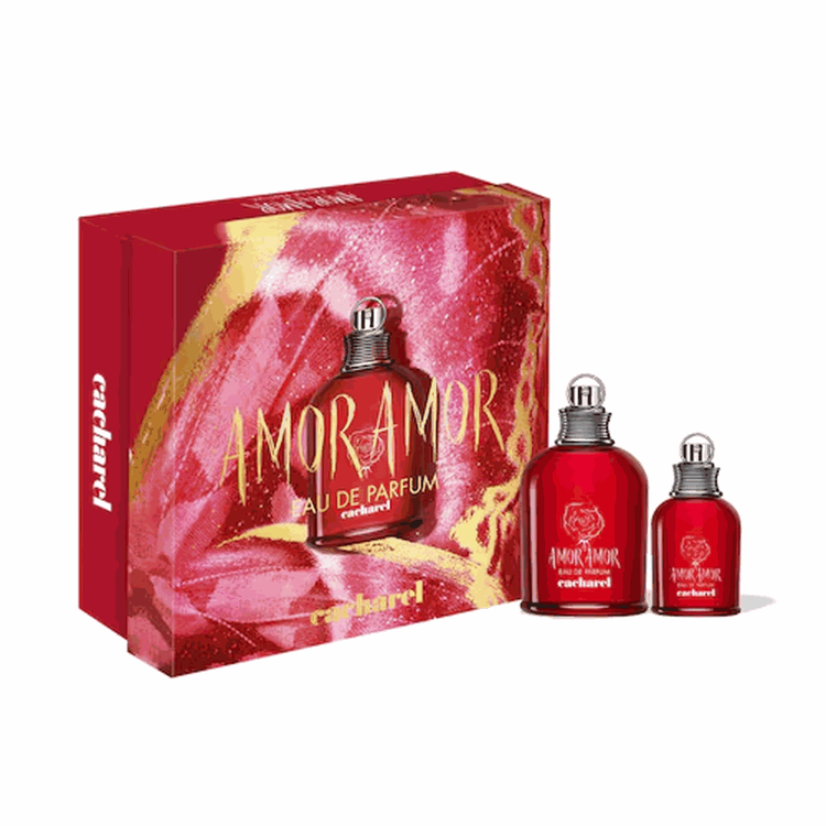 Amor Amor - Set de regalo, eau de parfum 100 ml + 1 pieza