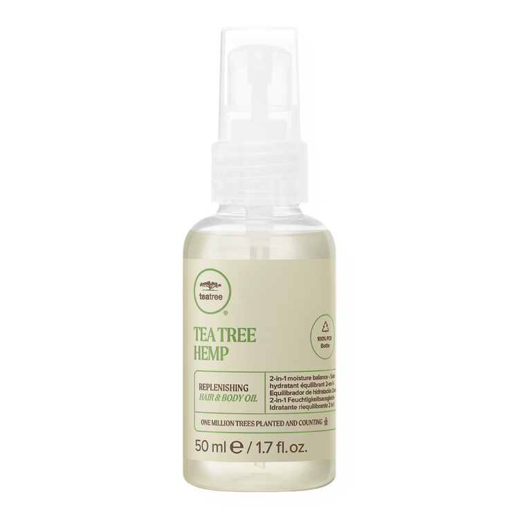 Tea Tree Hemp Replenishing Acondicionador y loción corporal acabado suave y sedoso