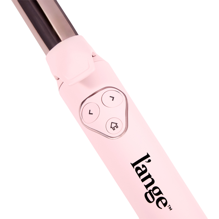 Le Pirouette Titanium Rotating Curling Iron Tenaza combate el frizz