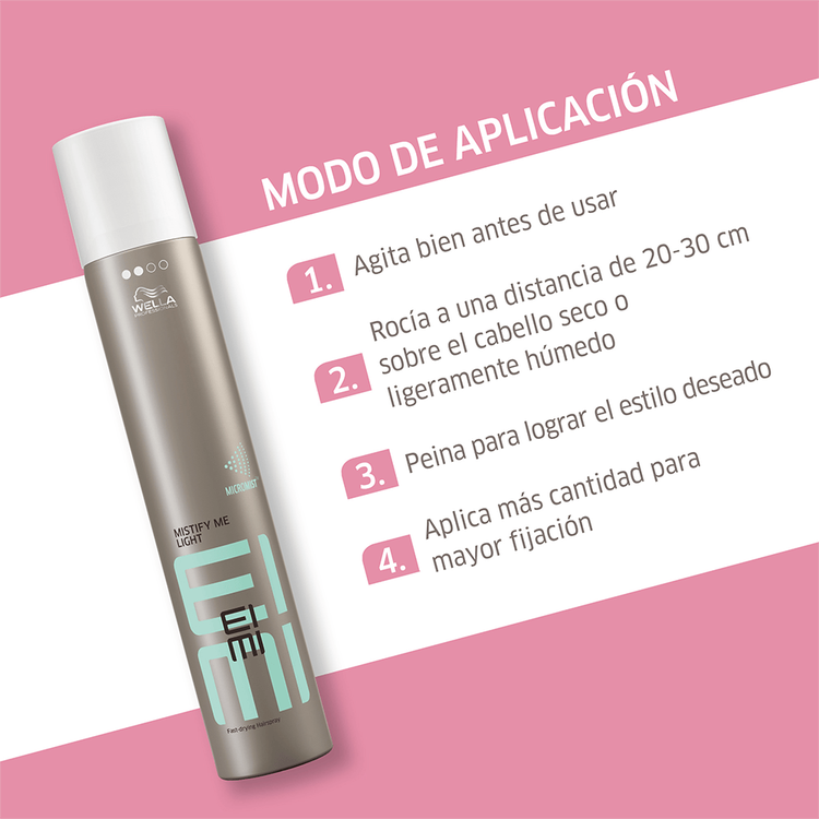 Eimi - Spray, fijación extra fuerte y protección