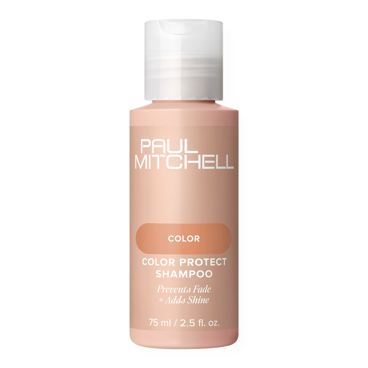 COLOR PROTECT Shampoo tamaño viaje ideal para cabello teñido