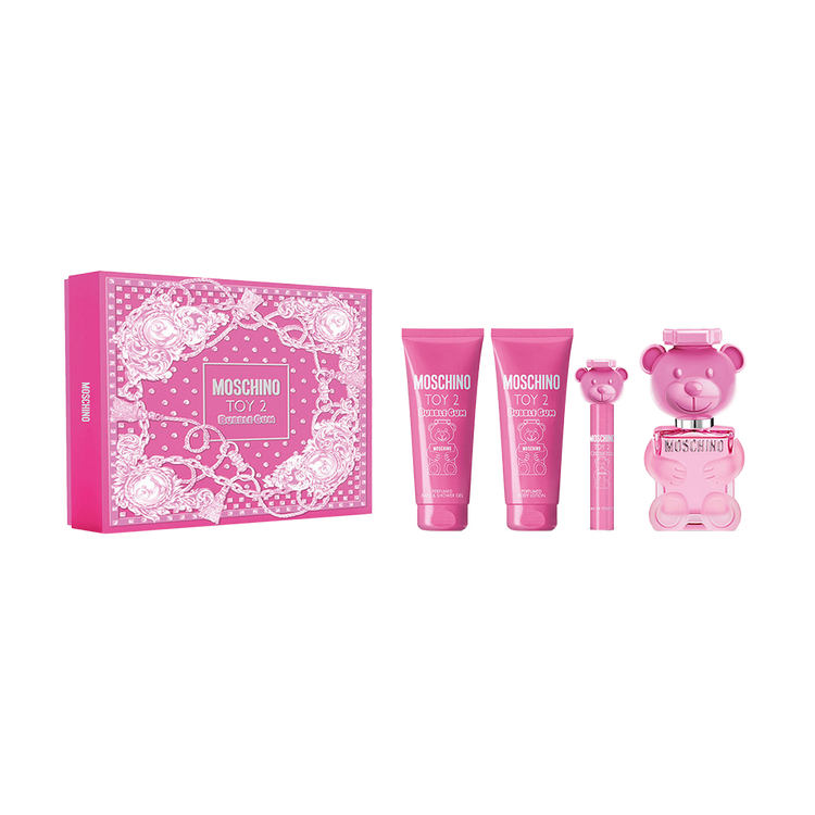 Toy Bubblegum - Set de regalo, Eau de Toilette 100 ml + Shower gel + mini + Body Lotion