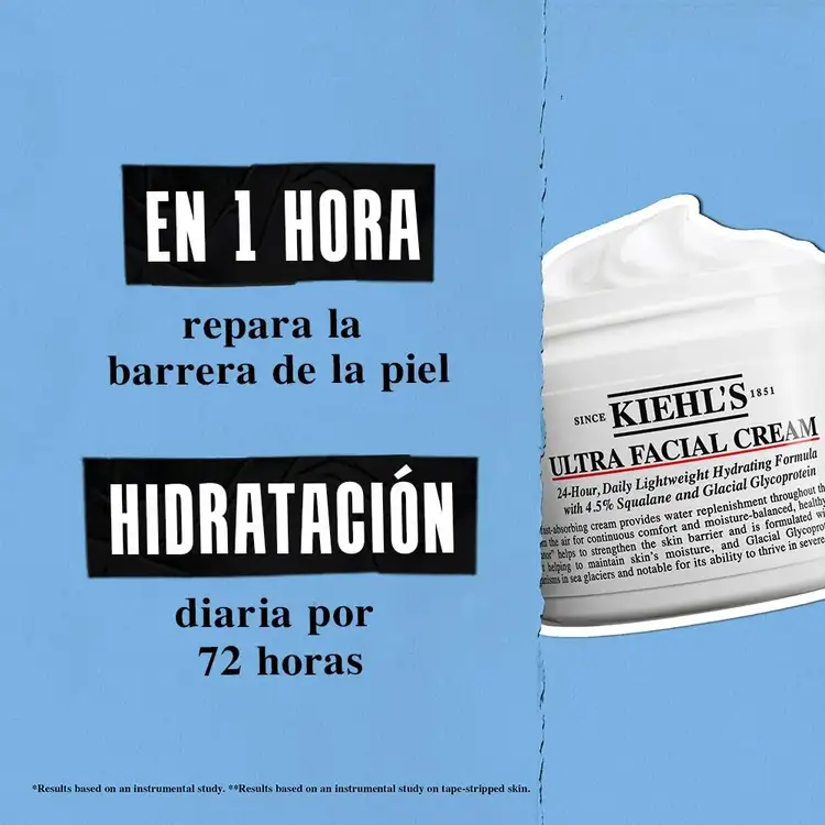 Ultra Facial - Crema hidratante, humectación duradera