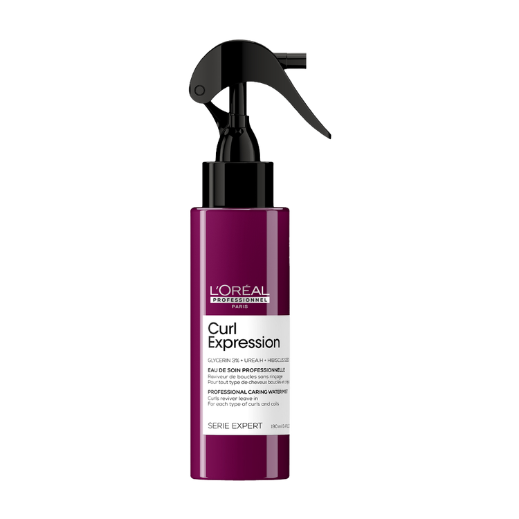 Curl Expression - Agua reactiva, define rizos, hidrata y reduce frizz