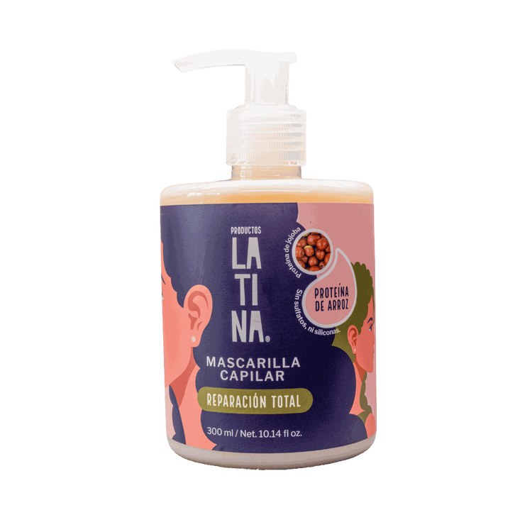 Mascarilla Reparación Total - Mascarilla Capilar Reparadora, reparación intensiva - Latina