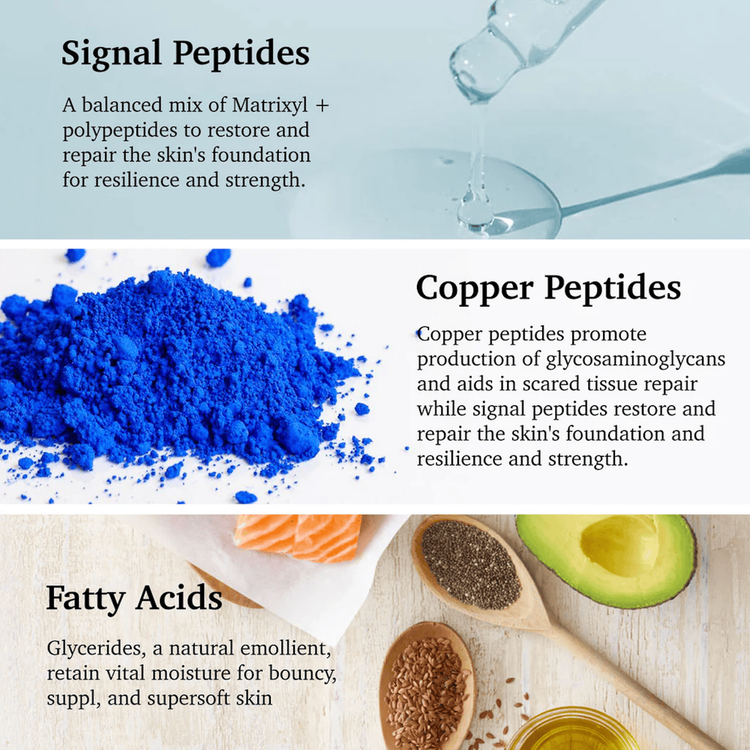 Facial Serum Fortifying Peptide + Vit E Serum facial fortalece y repara la barrera