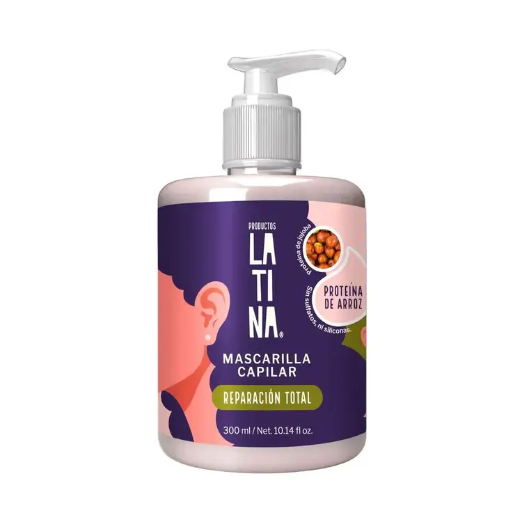 Mascarilla capilar, reparación total