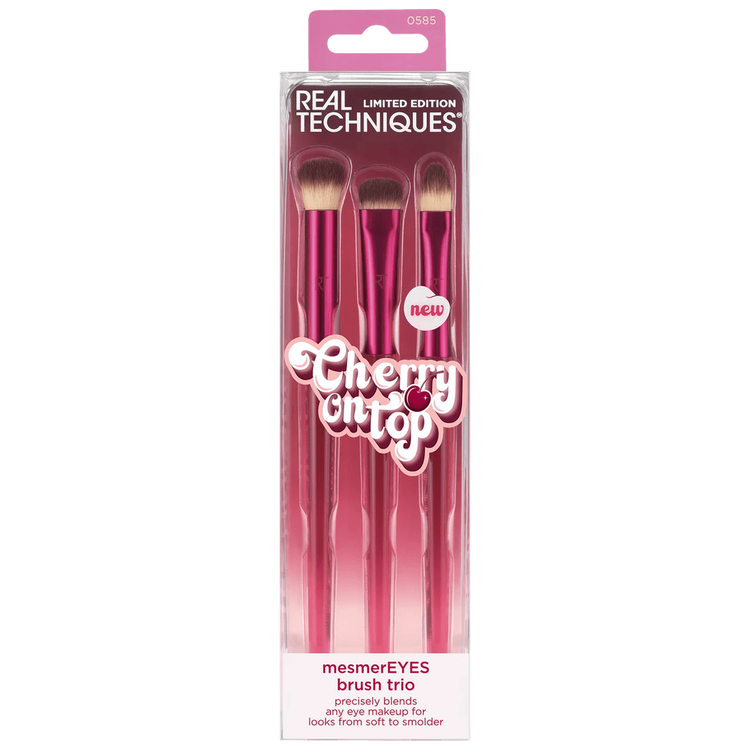 Cherry On Top - Mesmereyes Brush Trio Set de brochas para ojos