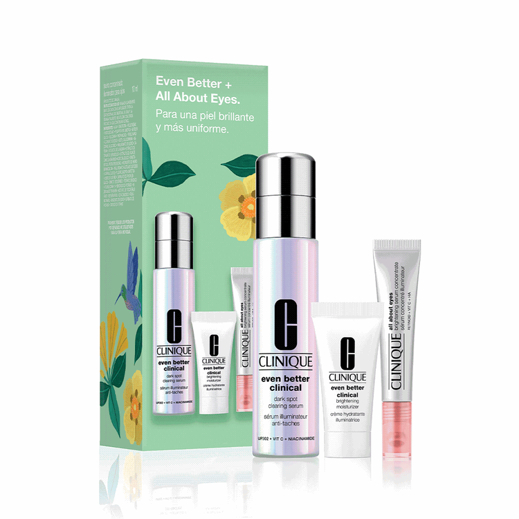Even Better + All About Eyes - Set de regalo, Clearing Serum + Hidratante + All About Eyes Serum