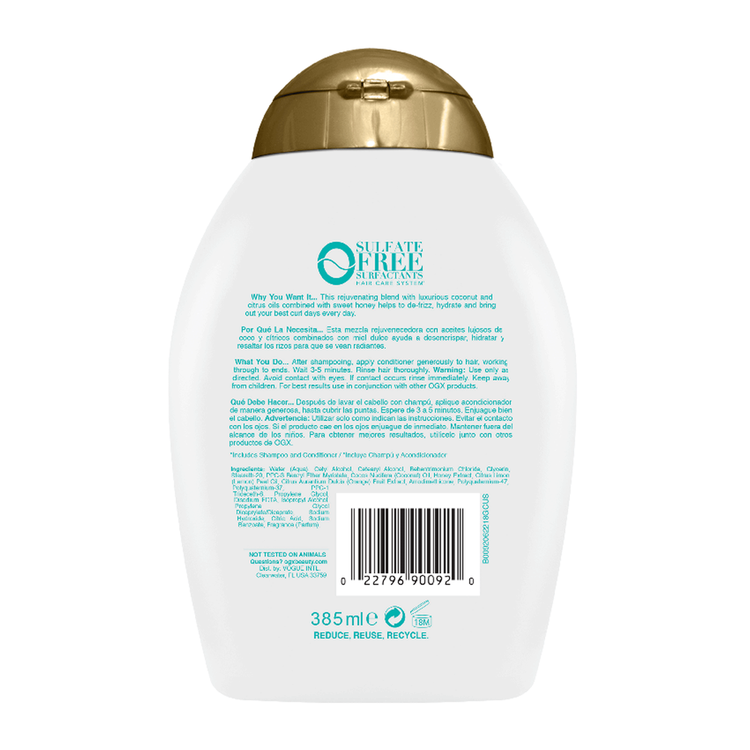 OGX Quenching + Coconut Curls - Acondicionador, para rizos