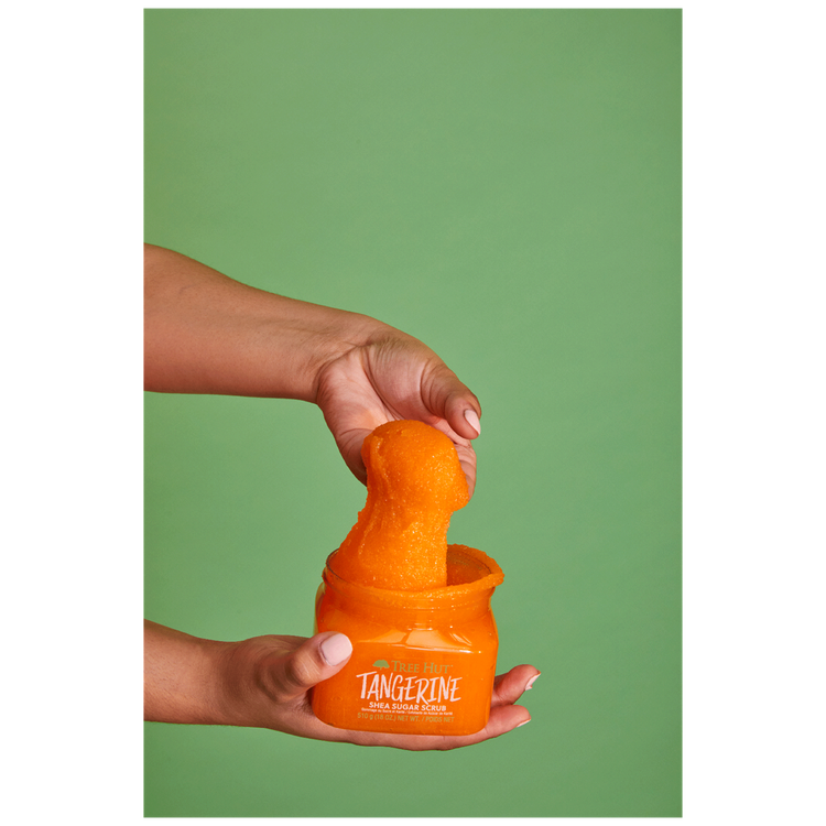 SheaSugarScrubTangerine-Exfoliantecorporal,dejalapielsuaveytersa