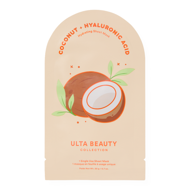 Coconut & Hyaluronic Acid - Mascarilla, nutre la piel