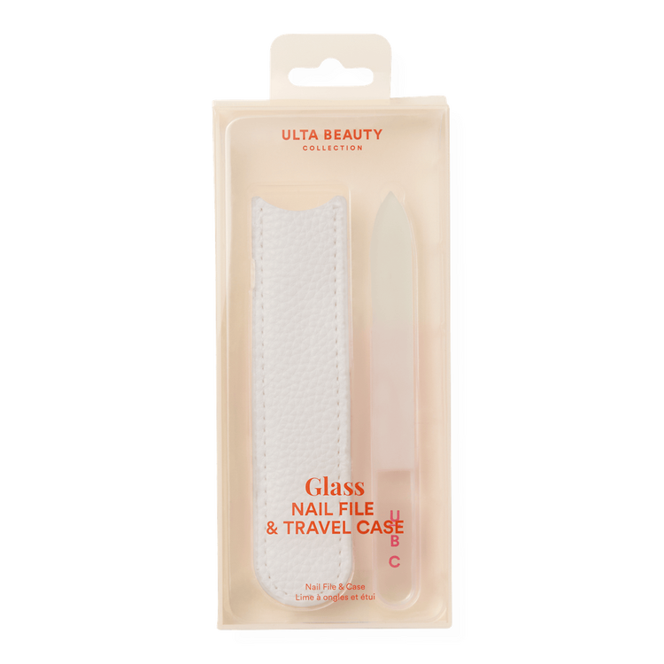 Glass Nail Lima de vidrio para uñas con estuche de viaje ideal para viaje