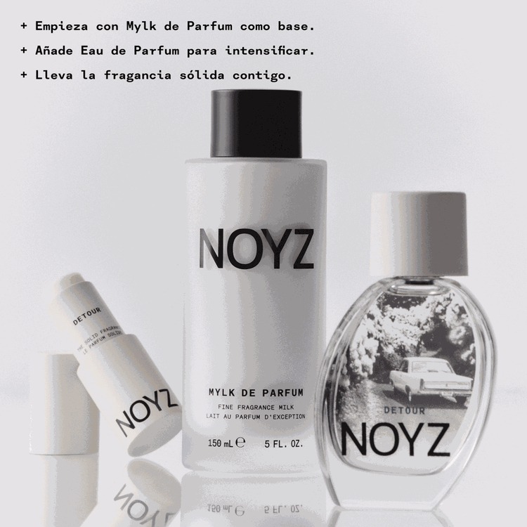 Detour - Eau de Parfum, leche de fina fragancia para verter, primera en su tipo