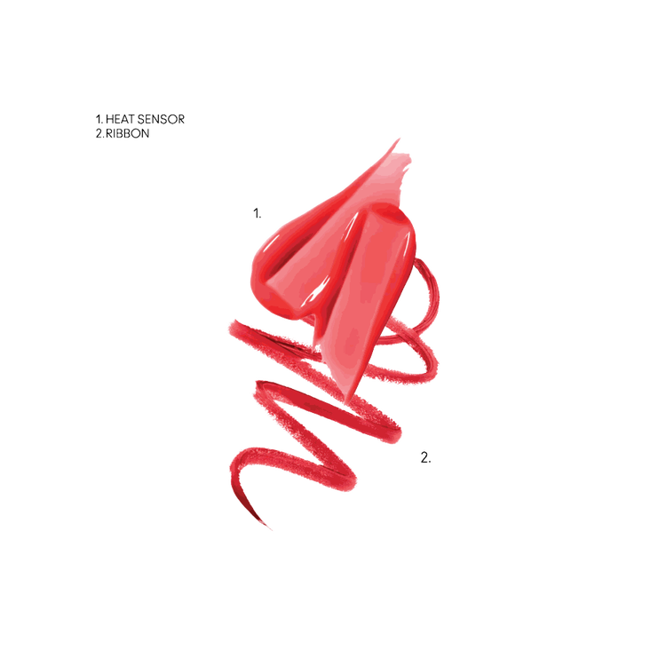 Set de labios - Heat Ribbon Lip Duo, edición limitada