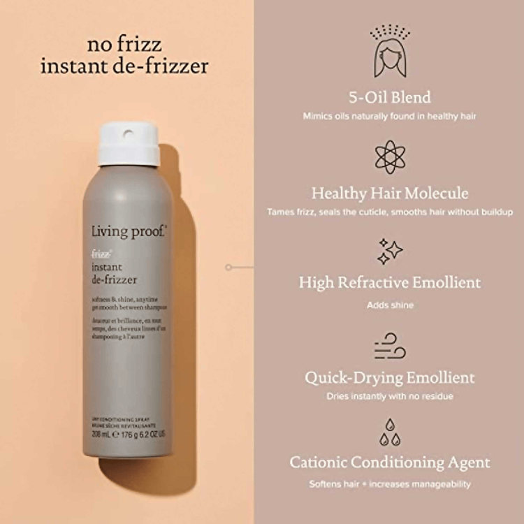 No Frizz - Spray acondicionador en seco, anti frizz