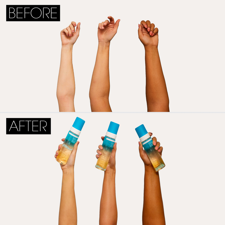 Self Tan Purity Bronzing Water Mousse para el cabello acabado uniforme