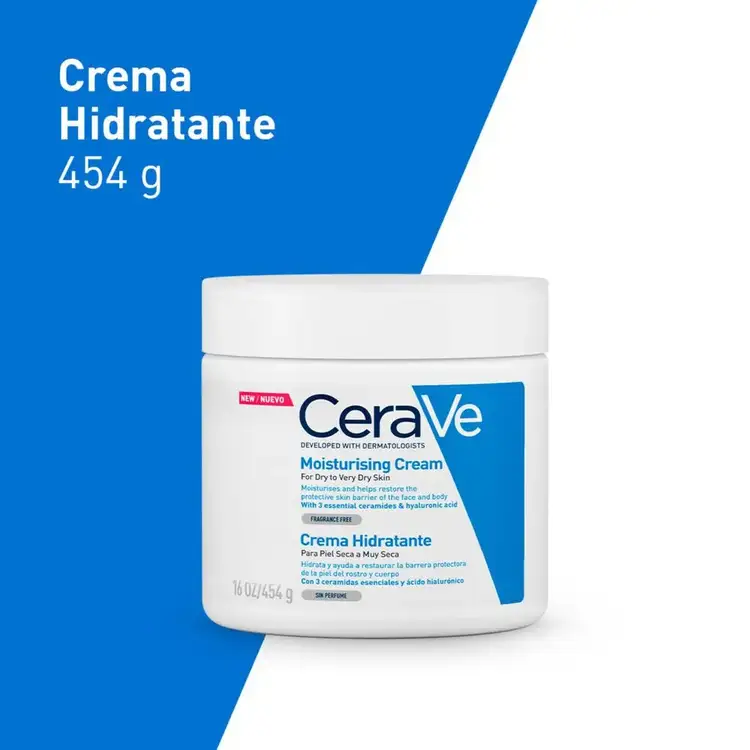 Crema hidratante, facial y corporal