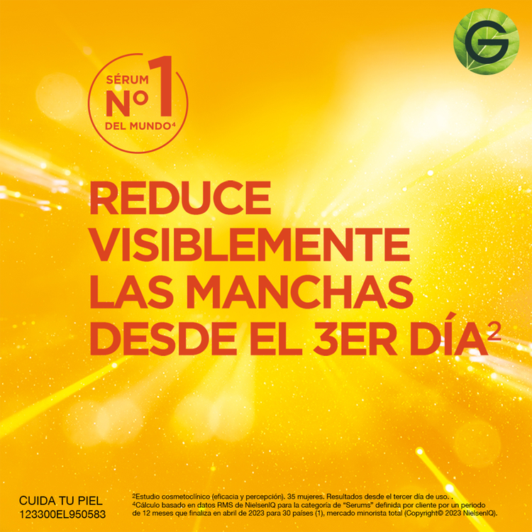 Garnier Skin Serum reduce visiblemente las manchas