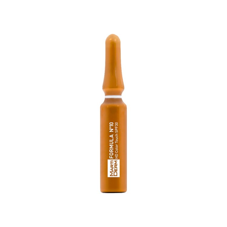 Formula Nº10 Hd Color Touch SPF 30 Ampolletas hidratante antioxidante reafirmante