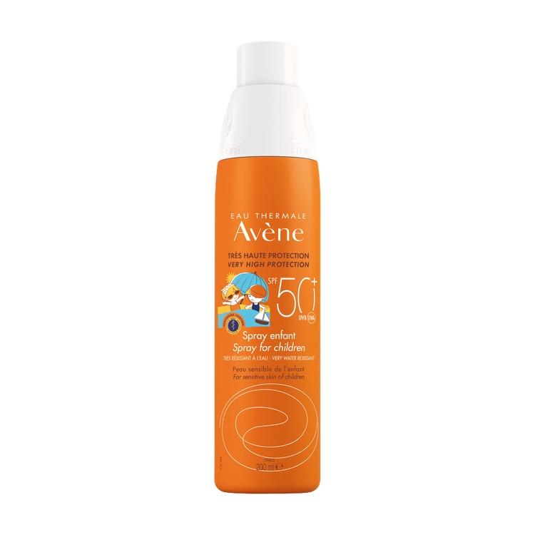 Spray Alta Protección Protector solar para la piel sensible