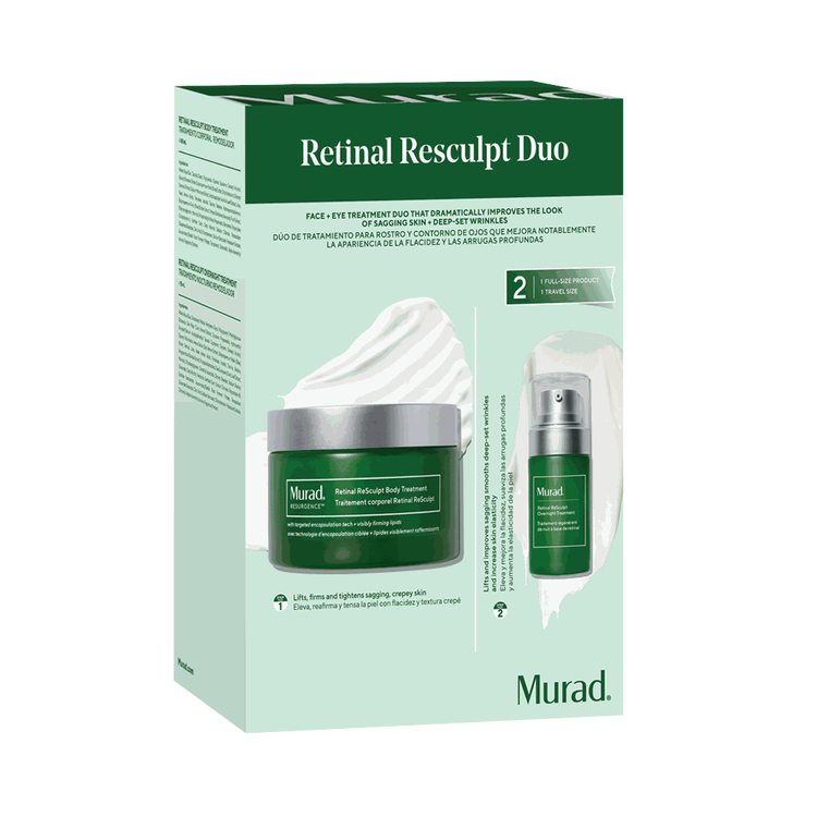 Retinal Resculpt Duo - Set de regalo, Crema facial + contorno de ojos