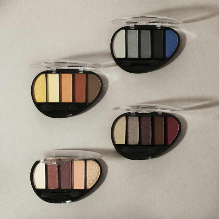 Sombra quinteto, con aplicador incluído