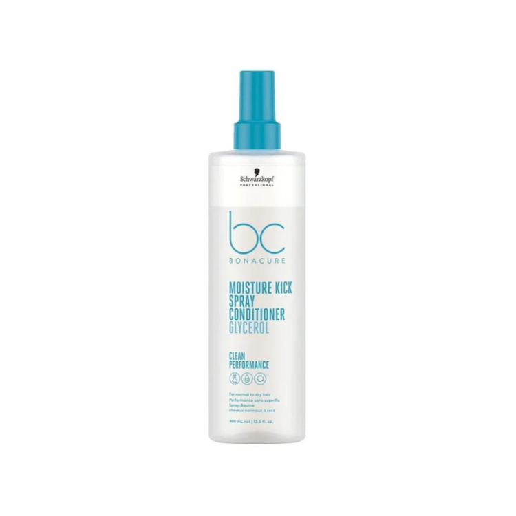 Bonacure Moisture Kick - Spray acondicionador, fórmula con glicerina para mayor hidratación