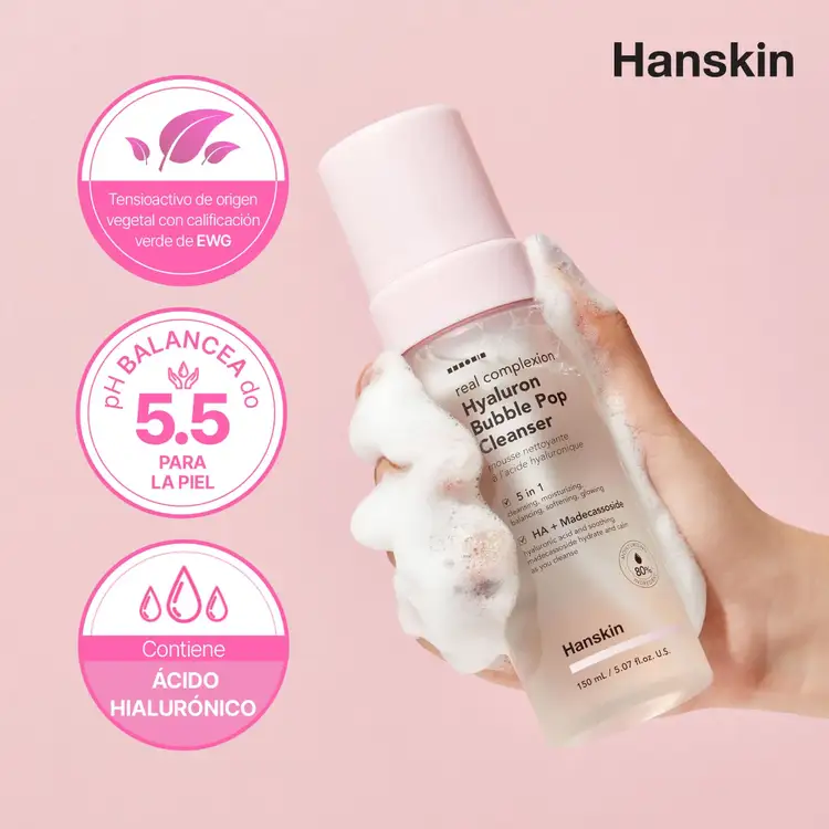 Hyaluron Bubble Pop - Limpiador, disuelve impurezas