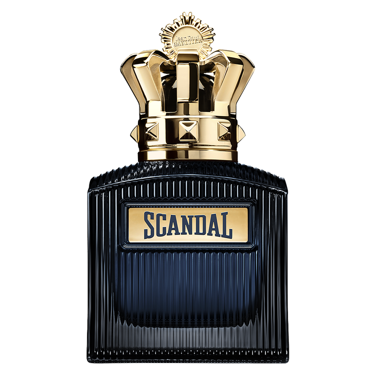 Scandal Intense - Eau de Parfum, fragancia amaderada de cuero intensa y aromática