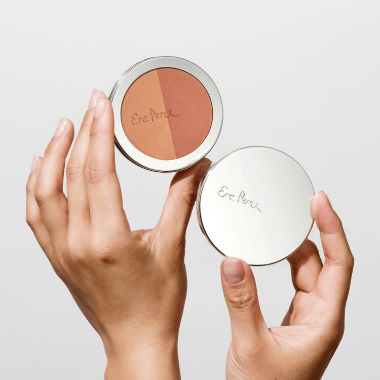 Rice Powder Bronzer Bronceador absorbe la grasa y ofrece avabado mate