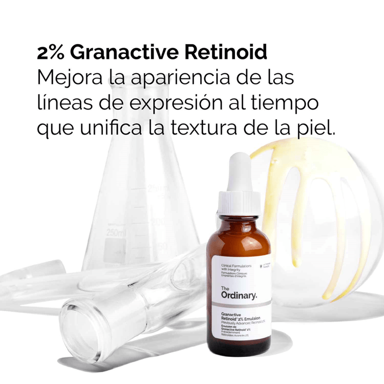 Granactive Retinoid 2% Emulsion Suero antiedad uniformiza el tono de la piel