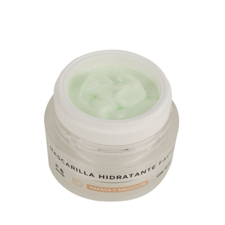 Mascarilla hidratante, para todo tipo de piel