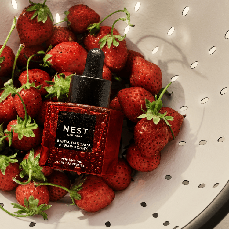 Santa Barbara Strawberry Fragancia en aceite notas suavemente cálidas